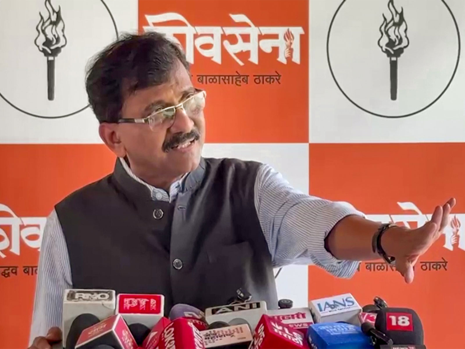 Shiv Sena UBT MP Sanjay Raut (Photo/ANI) 