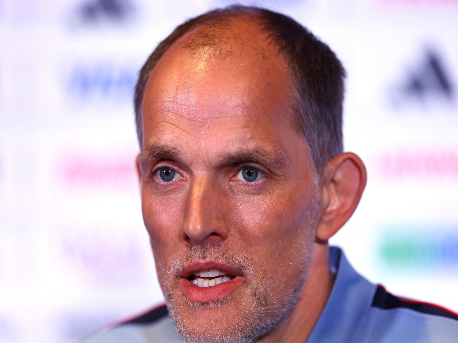 England manager Thomas Tuchel during the press conference (Photo: Reuters)