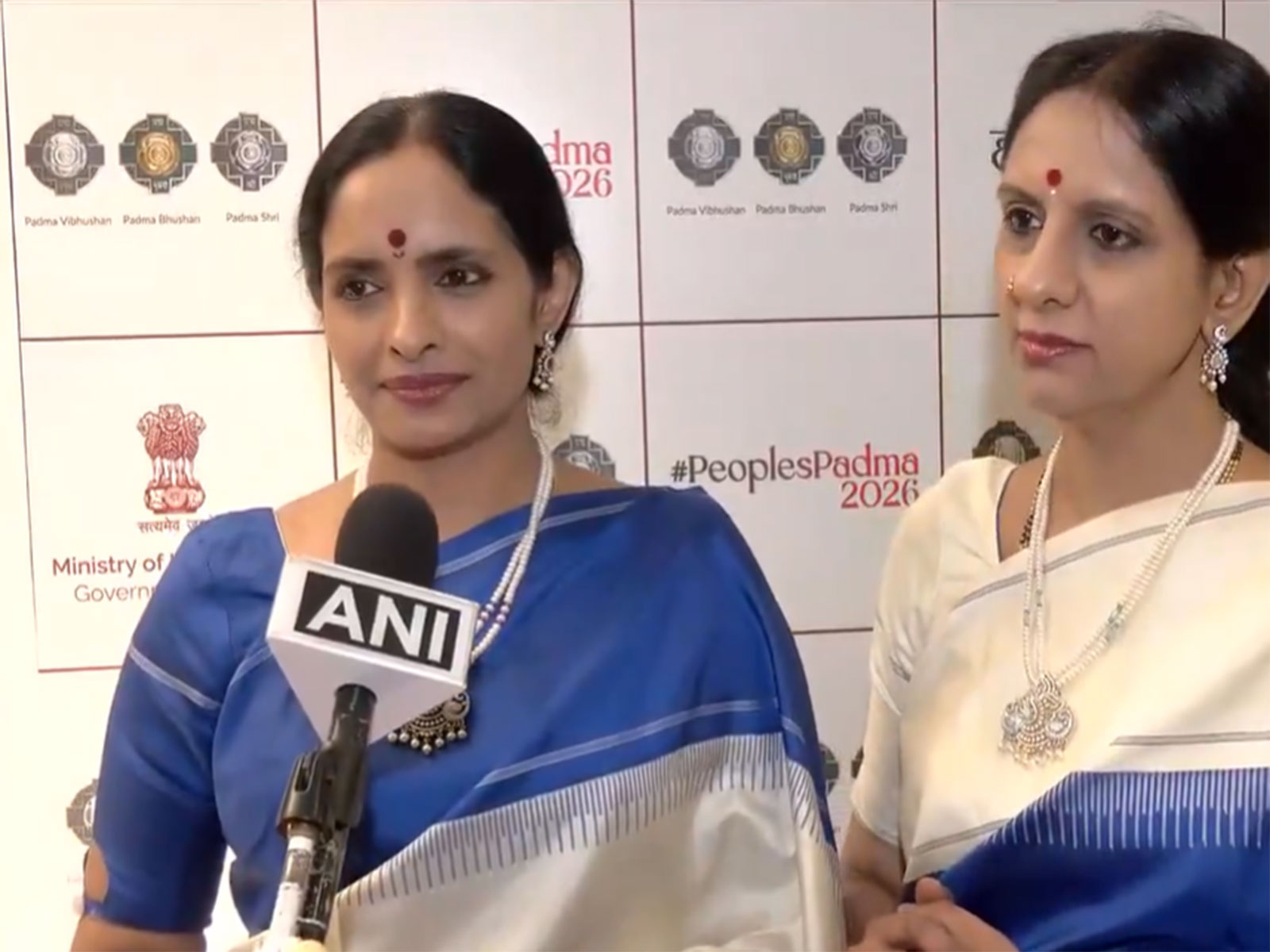 Carnatic vocalist duo Ranjani and Gayatri Balasubramanian (Photo/ANI)