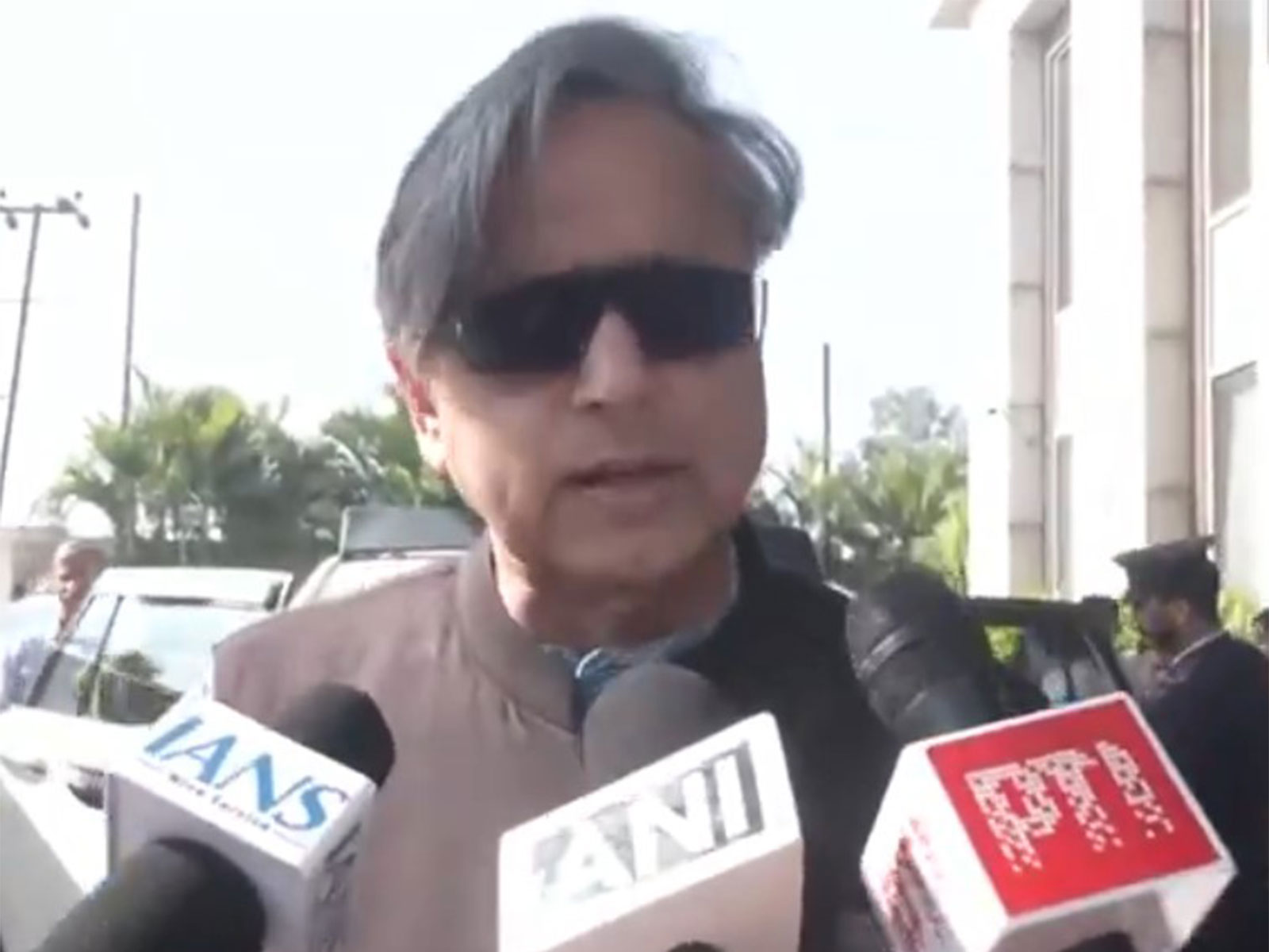Parliamentary Committee on External Affairs chairperson Shashi Tharoor (Photo/ANI)
