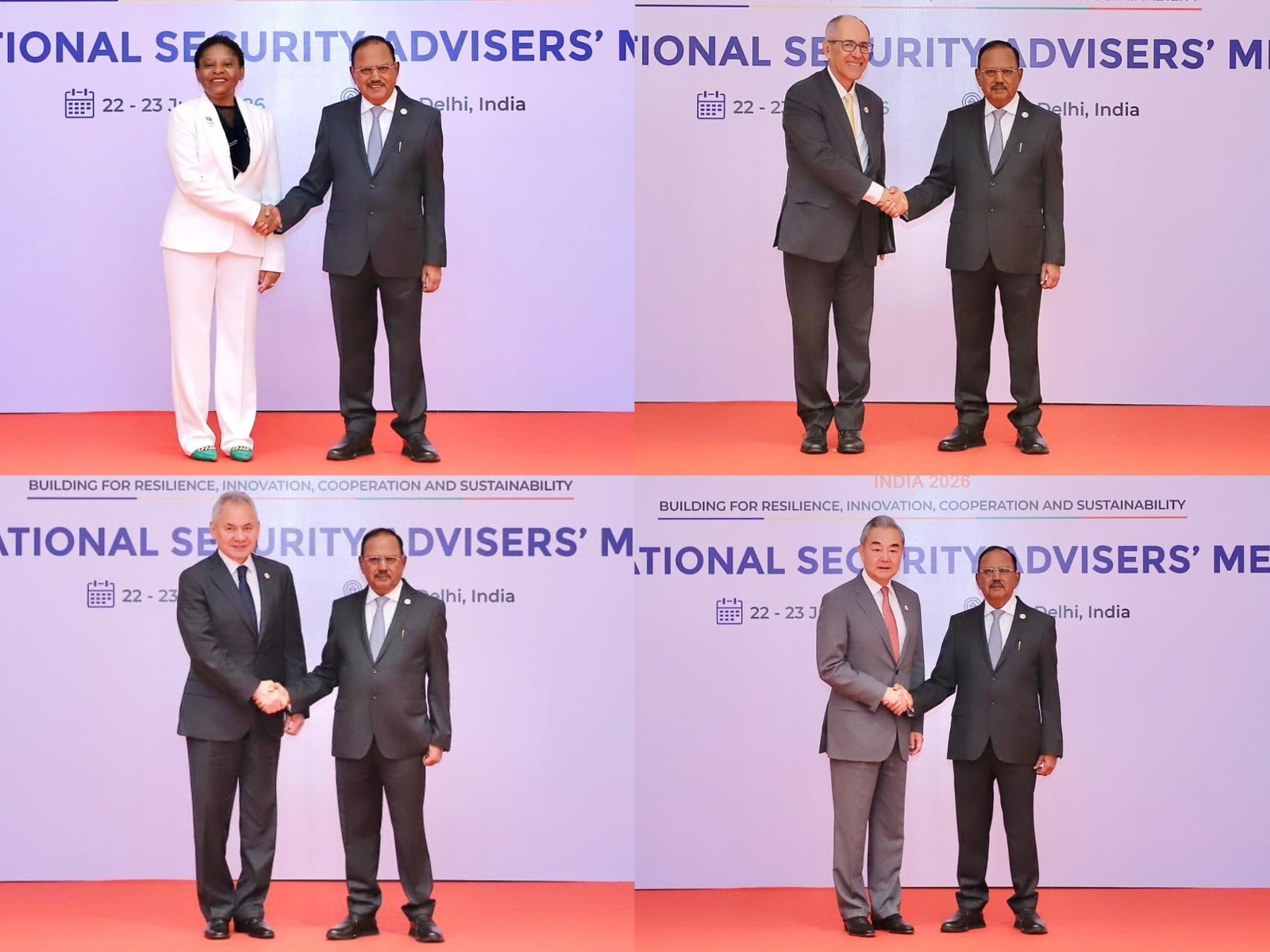 NSA Ajit Doval welcomes BRICS at the 16th National Security Advisers' Meeting (Photo/ANI)