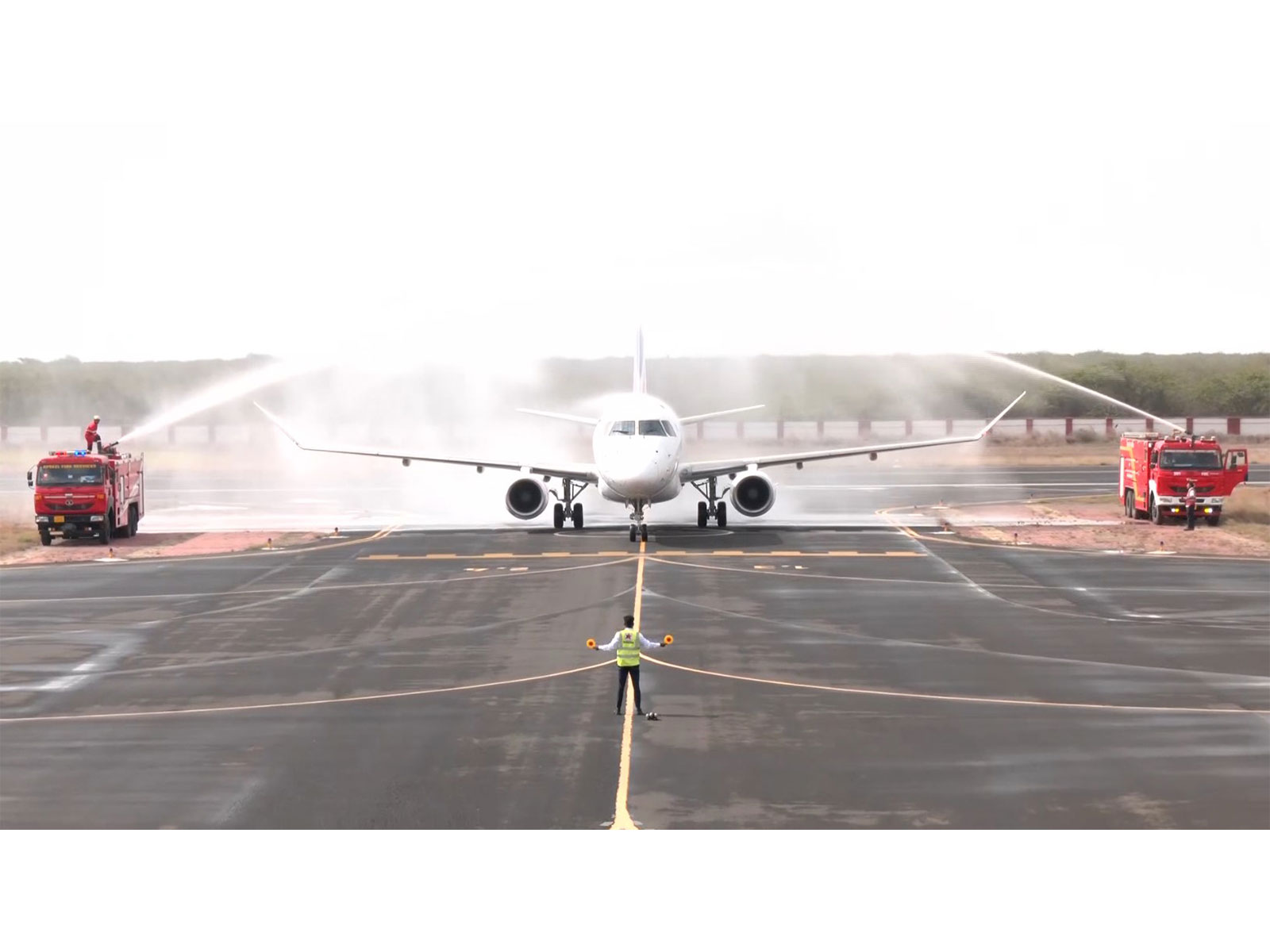 Flight at Adani Mundra Airport (Photo-ANI)