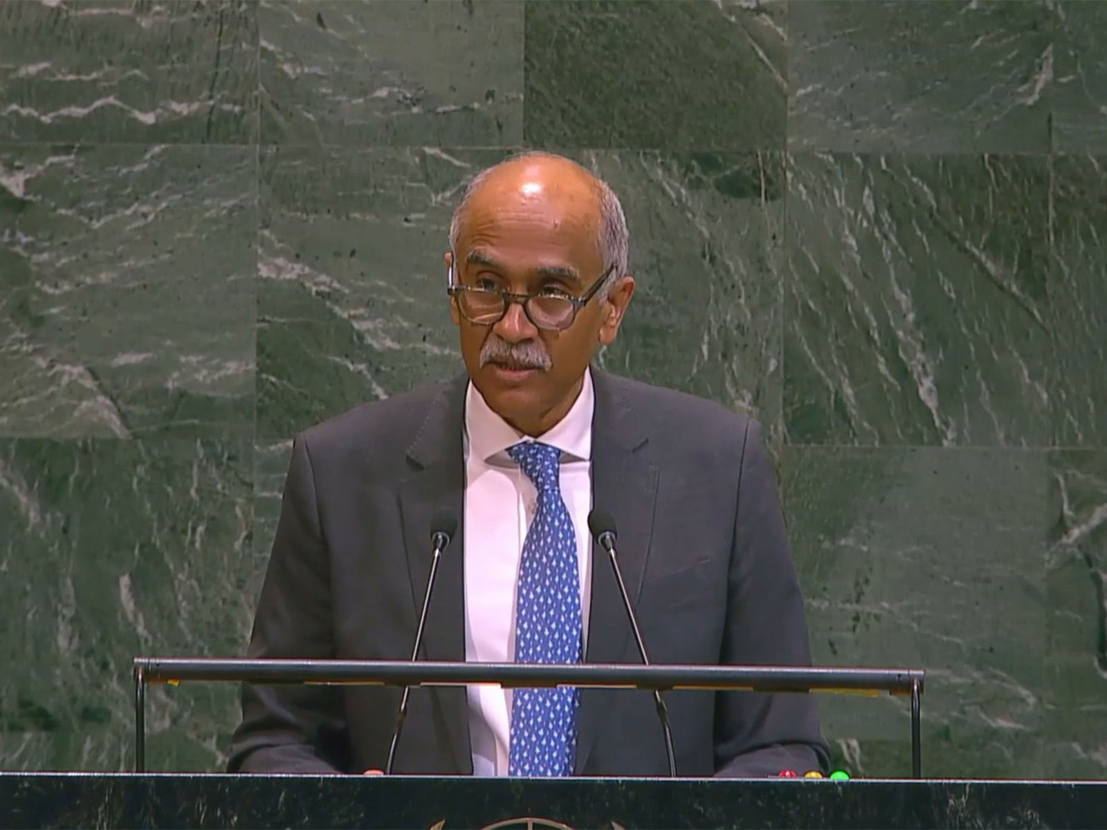  Permanent Representative of India to the United Nations, Harish Parvathaneni (Photo/X/@IndiaUNNewYork)