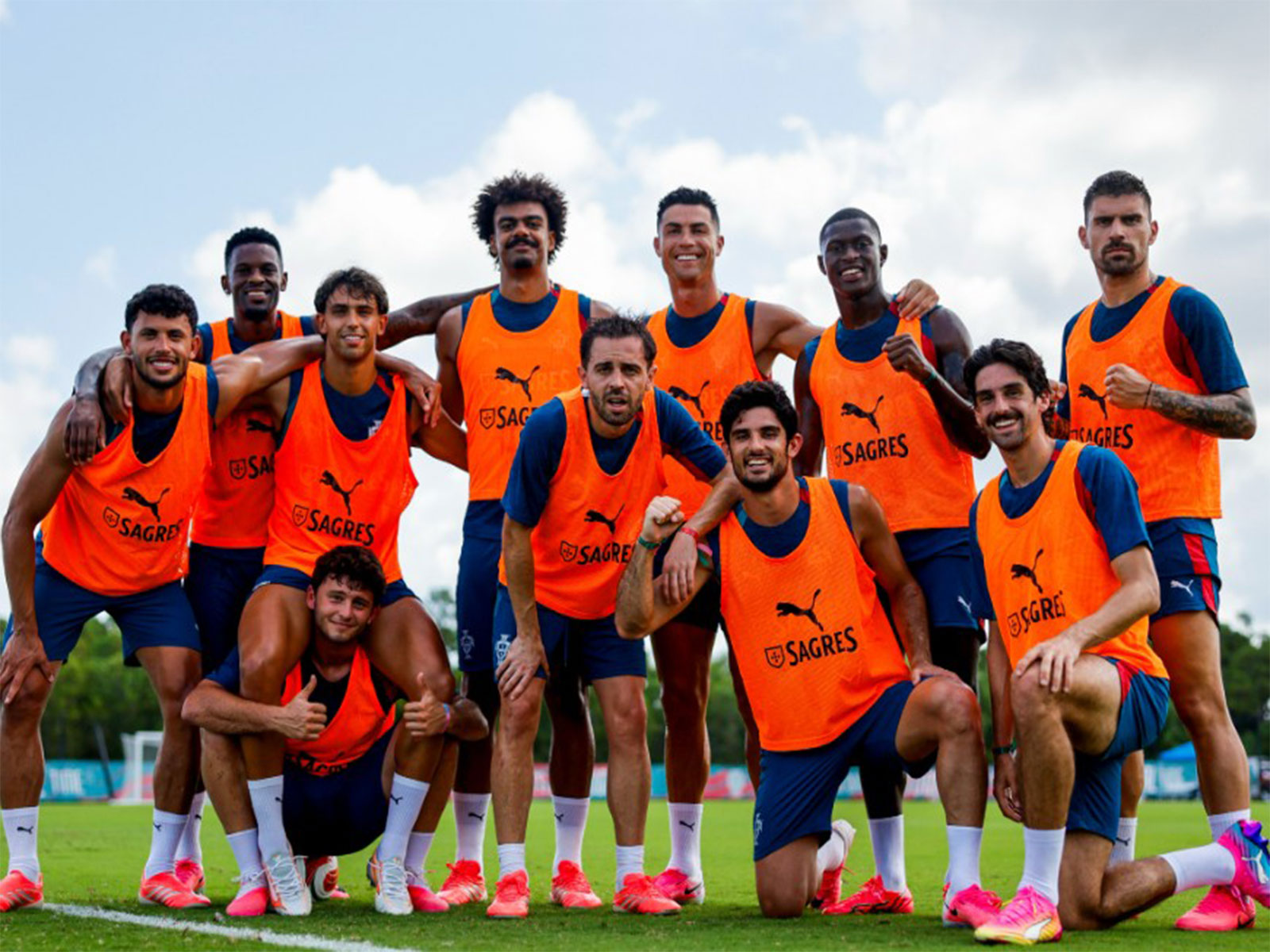 Portugal football team. (Photo: @cristiano Instagram)