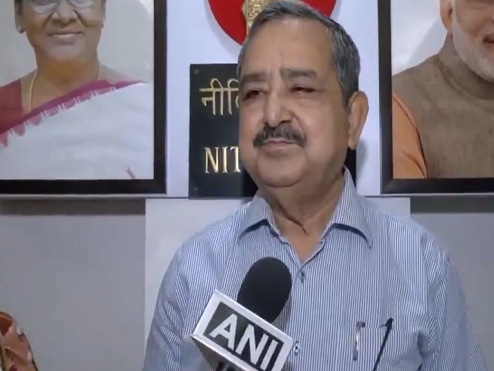NITI Aayog Vice Chairman Ashok Kumar Lahiri (Photo/ANI)