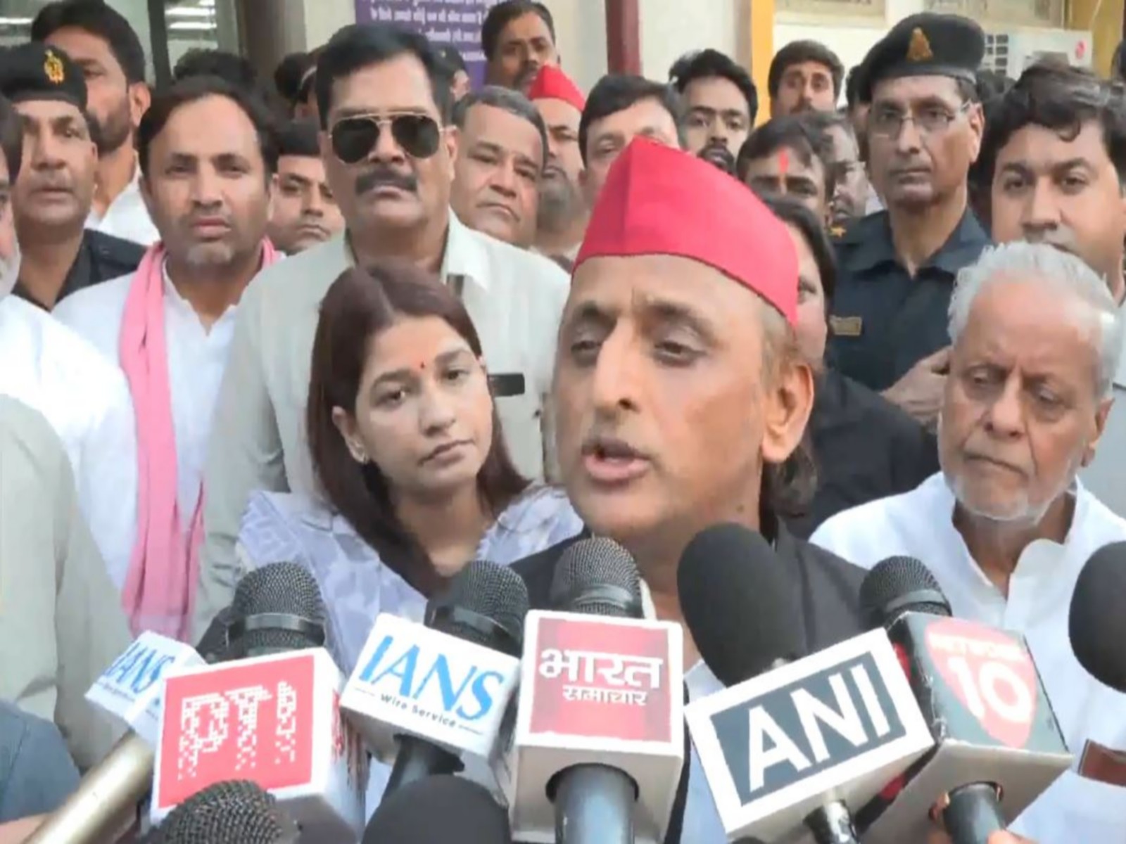 Samajwadi Party chief and MP Akhilesh Yadav (Photo/ANI)