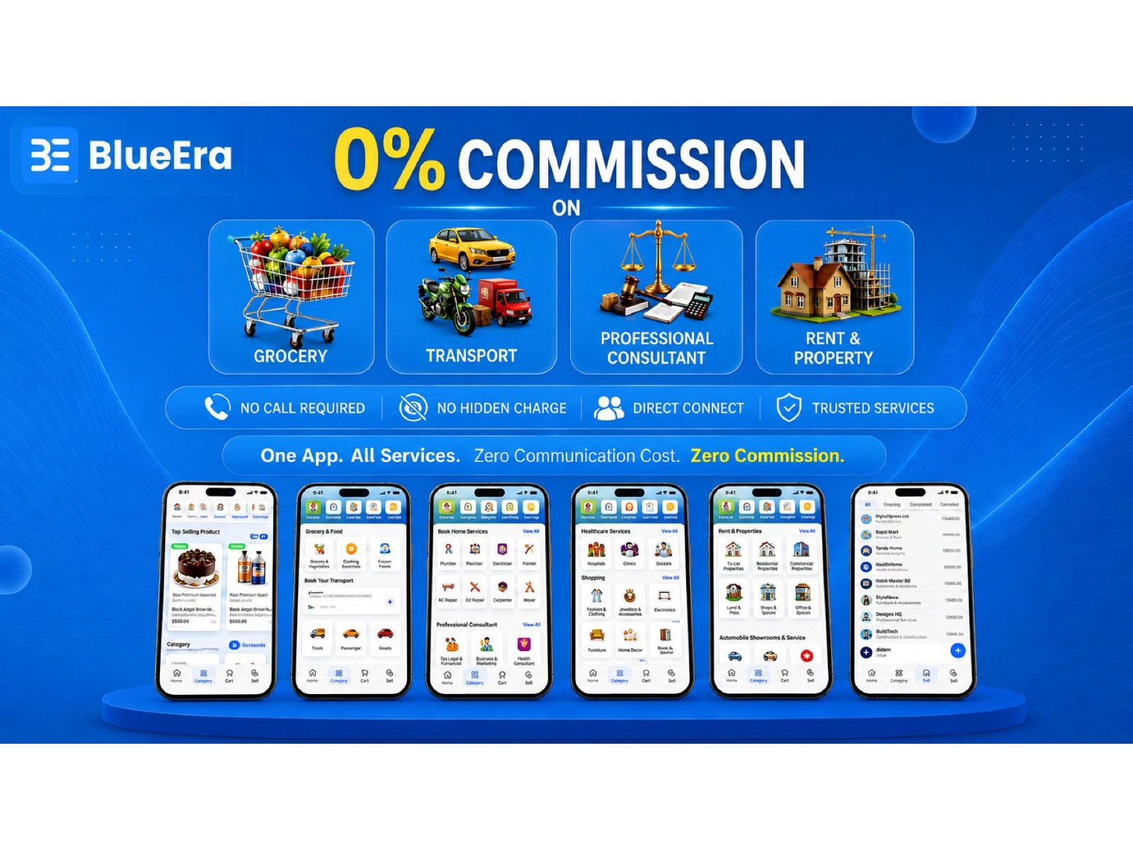 Zero-Commission Model Supports BlueEra's Vision for Hyperlocal Commerce and Community-Led Growth