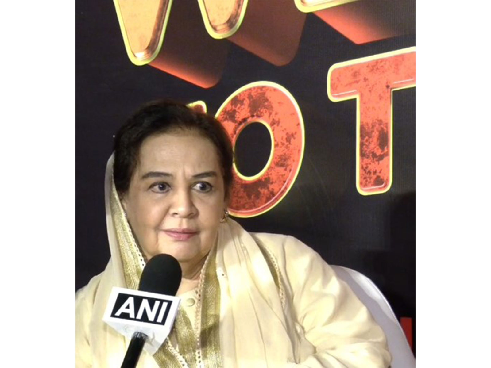Veteran actress Farida Jalal (Image source: ANI)