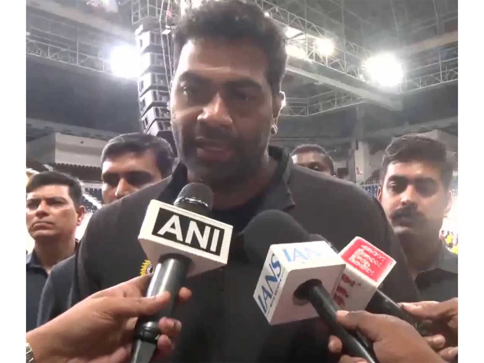 Tamil Nadu Minister Aadhav Arjuna (Photo/ANI)