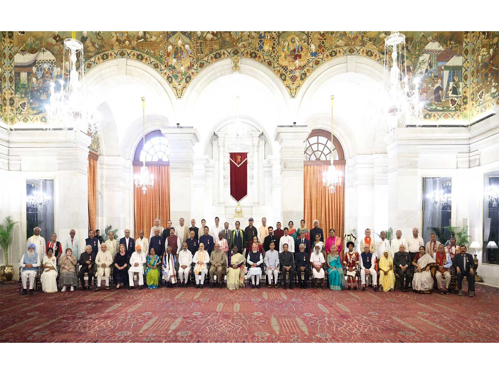 Prime Minister Narendra Modi with Padma Awardees 2026 (Photo: x/@narendramodi)