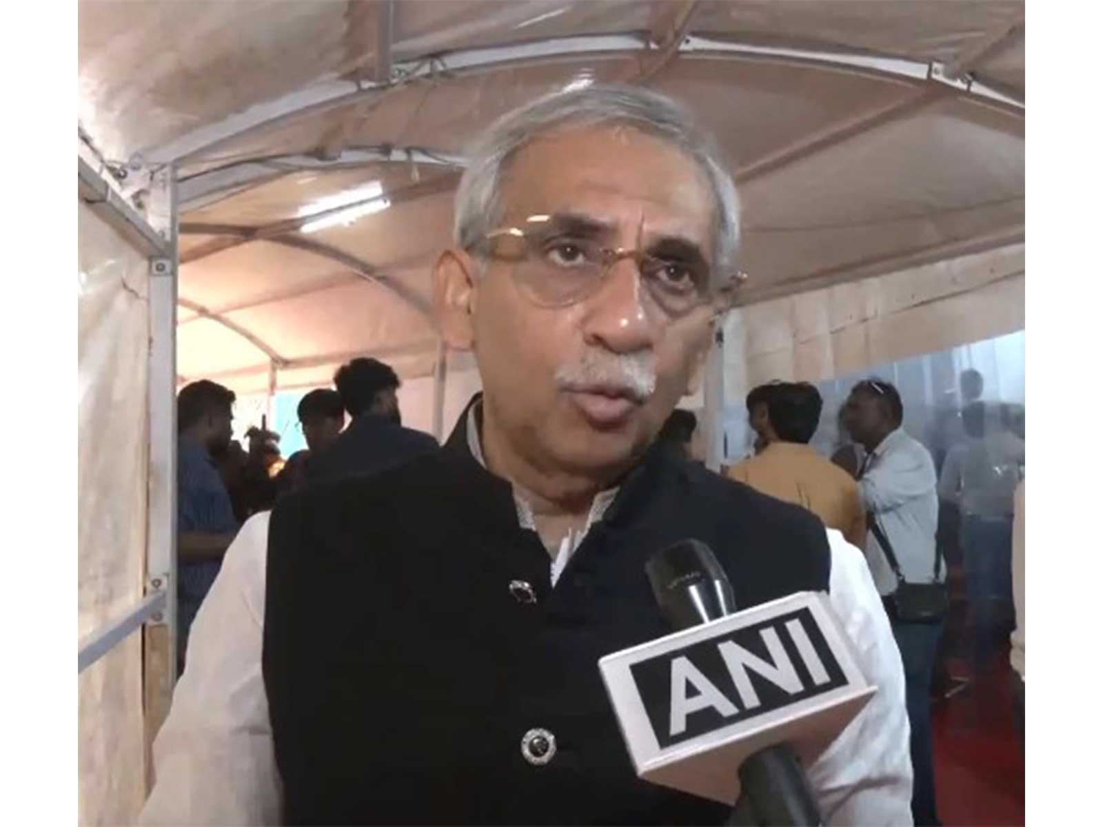 Congress MLA Amin Patel (Photo/ANI)