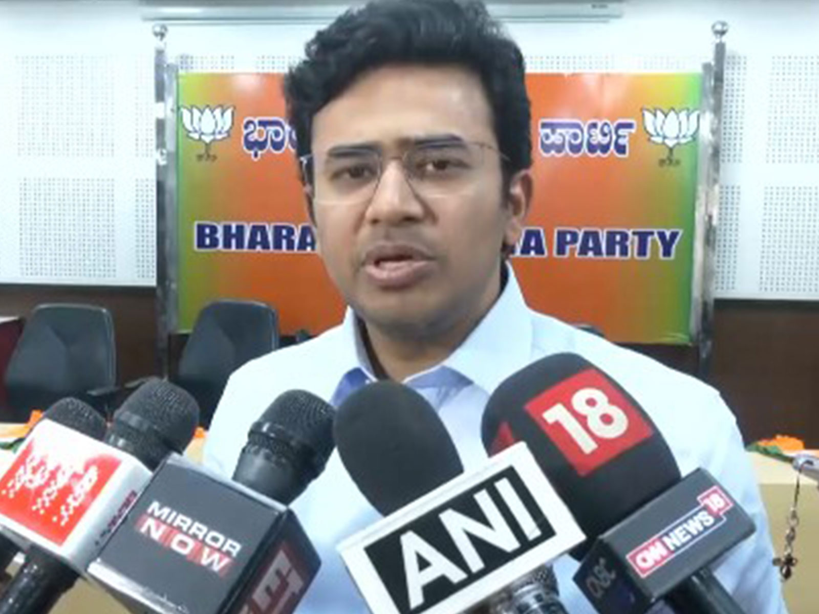  BJP MP Tejasvi Surya (Photo/ANI)