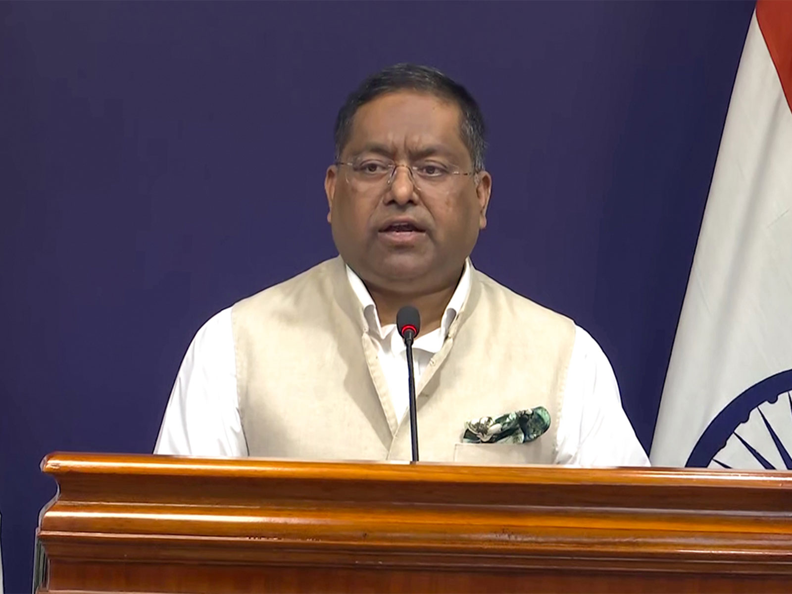 MEA Spokesperson Randhir Jaiswal (Photo/ X@MEAIndia) 
