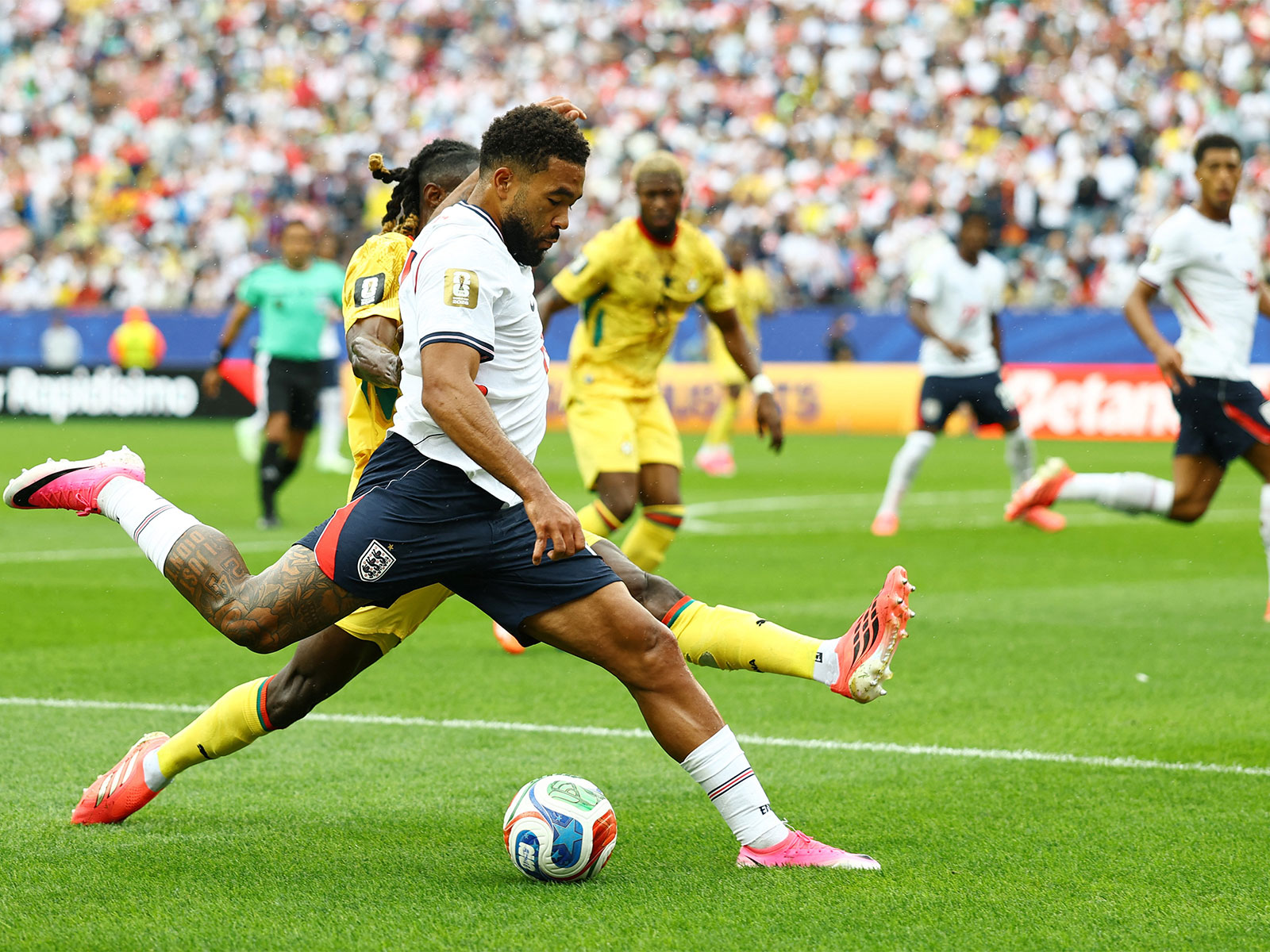 England and Ghana players in action during the 2026 World Cup match (Photo: Reuters)