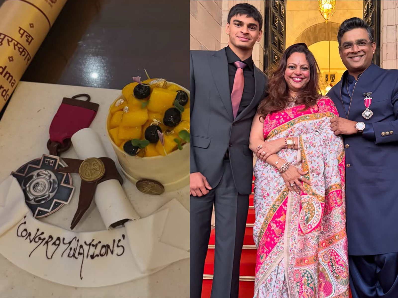 R Madhavan's wife congratulates actor (Photo/Instagram@actormaddy)