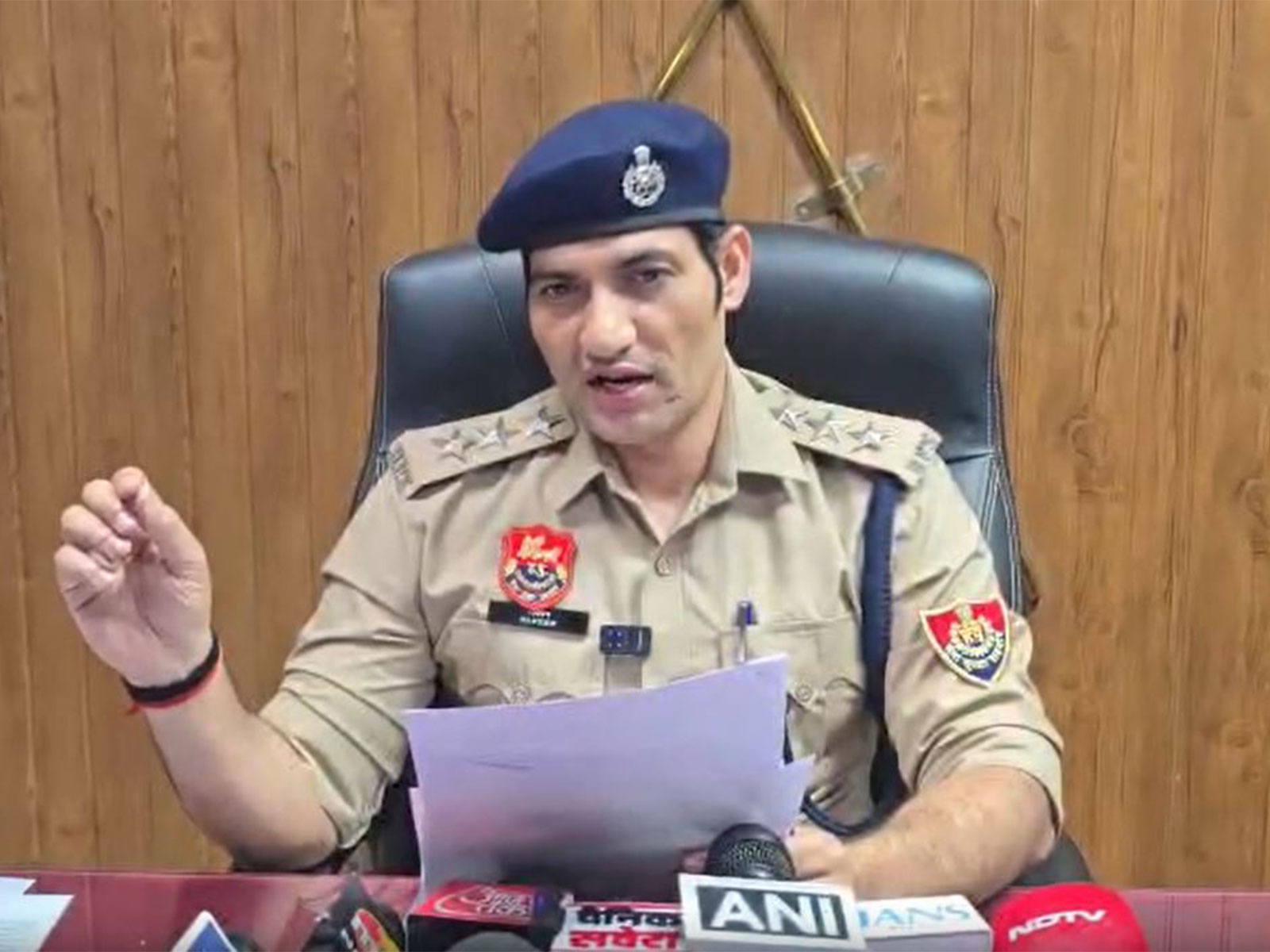 Gurugram ACP Crime, Naveen Sharma (Photo/ANI)