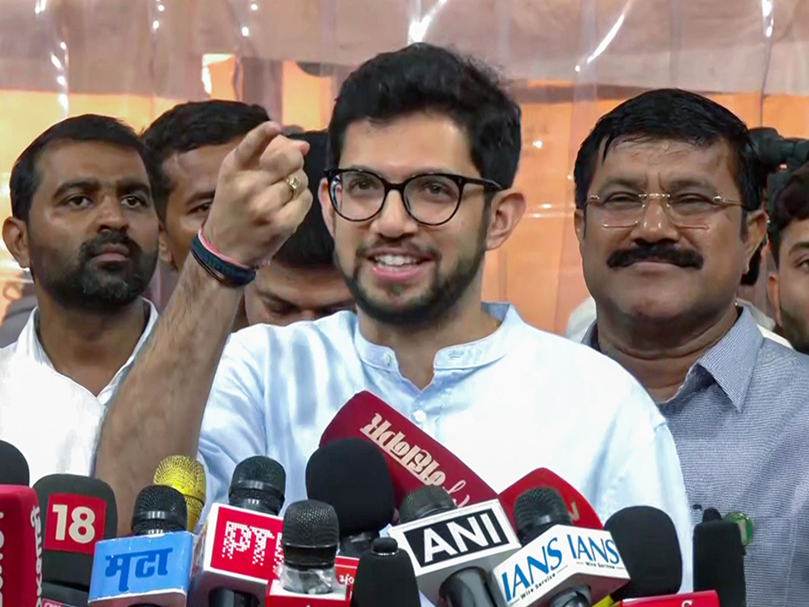 Shiv Sena (UBT) leader Aaditya Thackeray (Photo/ANI)