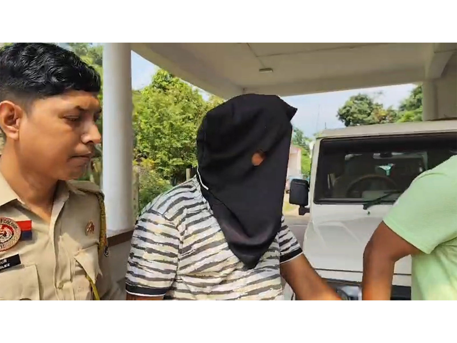 Tripura Police Namit Pathak arrested the accused in connection with the murder of the BJP worker and the murder of the local club secretary (Photo/ANI)