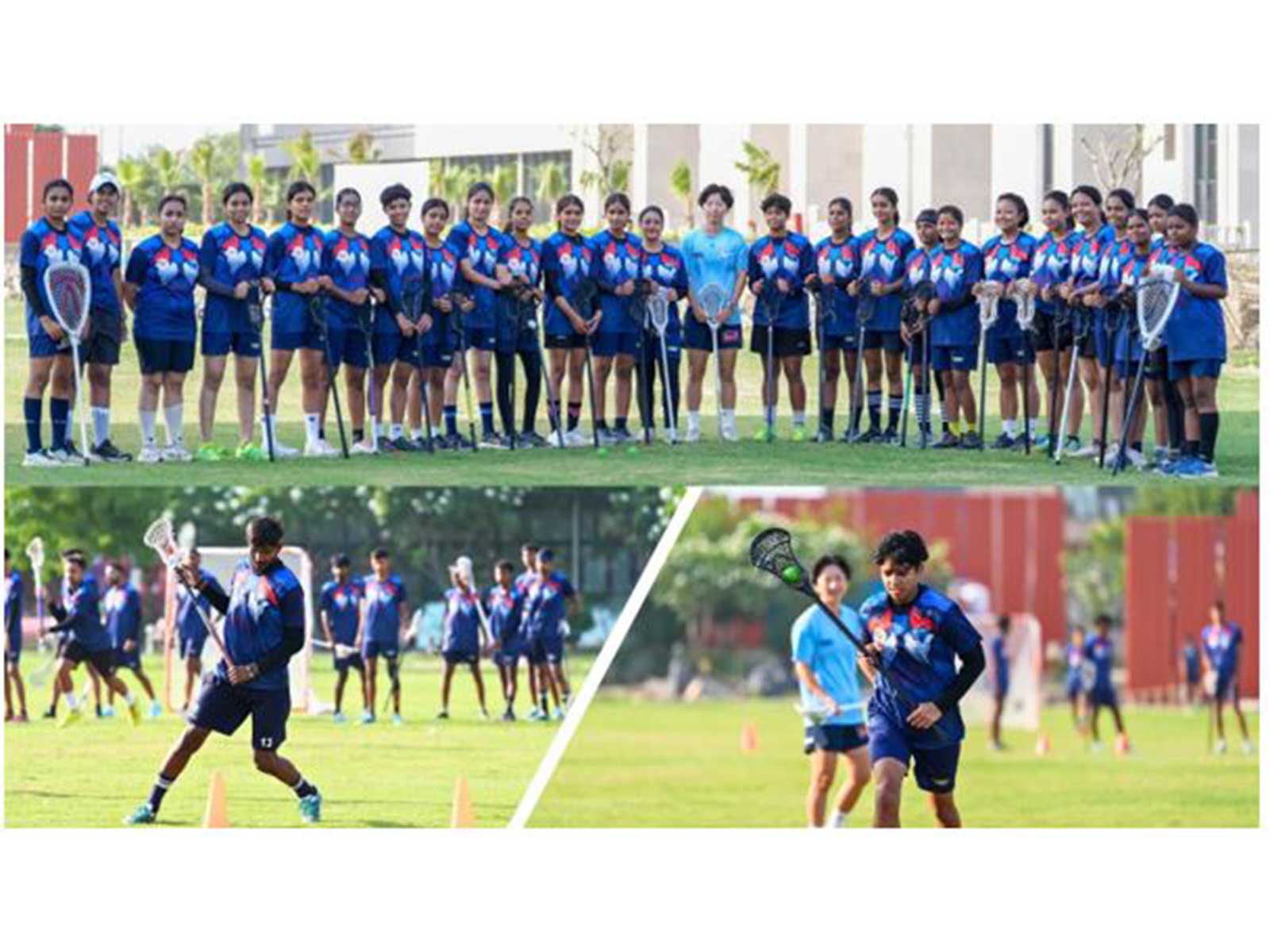 Road to Los Angeles Olympics 2028 Begins at Galgotias University for India's Lacrosse Teams