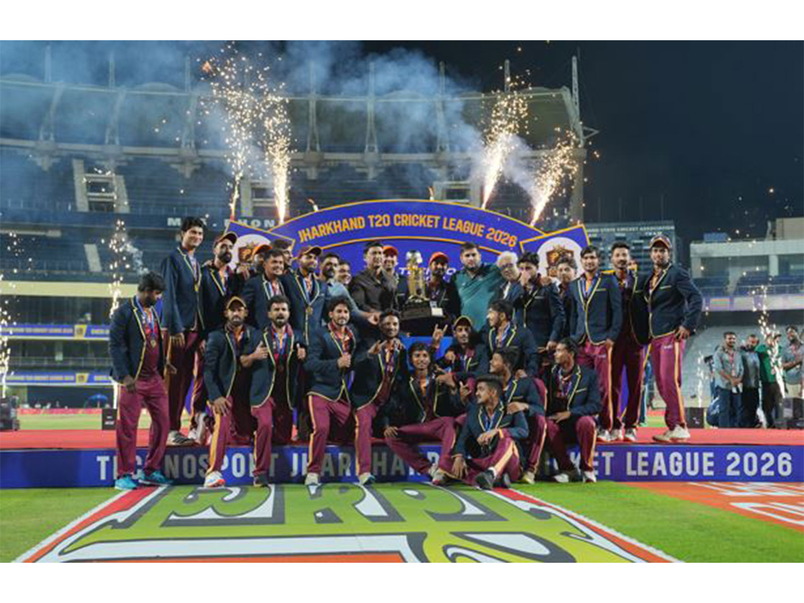 Chota Nagpur Royals are champions of inaugural Jharkhand T20 League (Photo: Jharkhand T20 League)