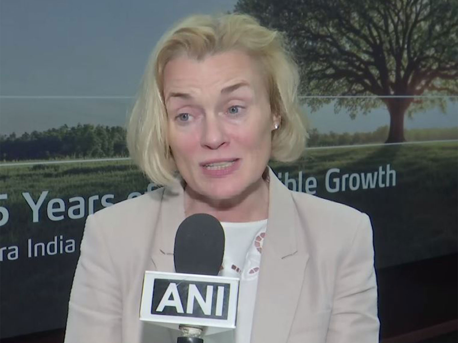 Ambassador of Norway to India May-Elin Stener (Photo/ANI)