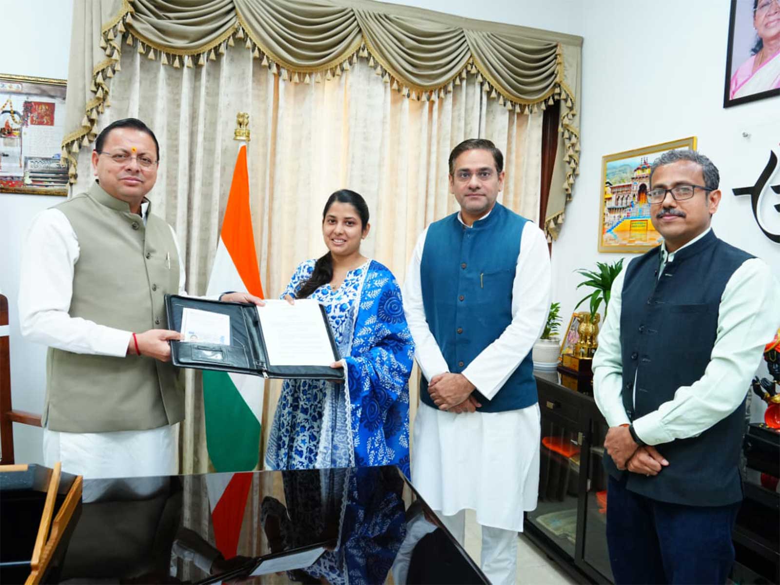 Uttarakhand Chief Minister Pushkar Singh Dhami (Photo/ANI)