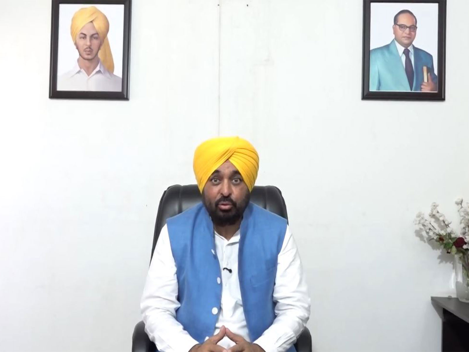 Punjab Chief Minister Bhagwant Mann (Photo/@BhagwantMann)