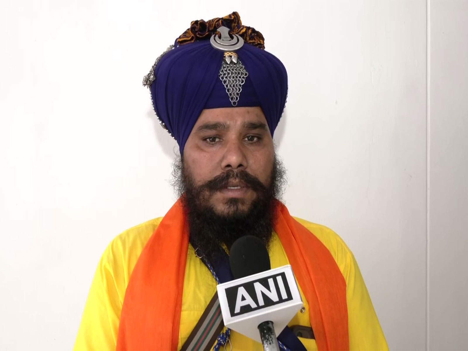Booda Dhal Jathedar Baba Ajeet Singh, (Photo/ANI)