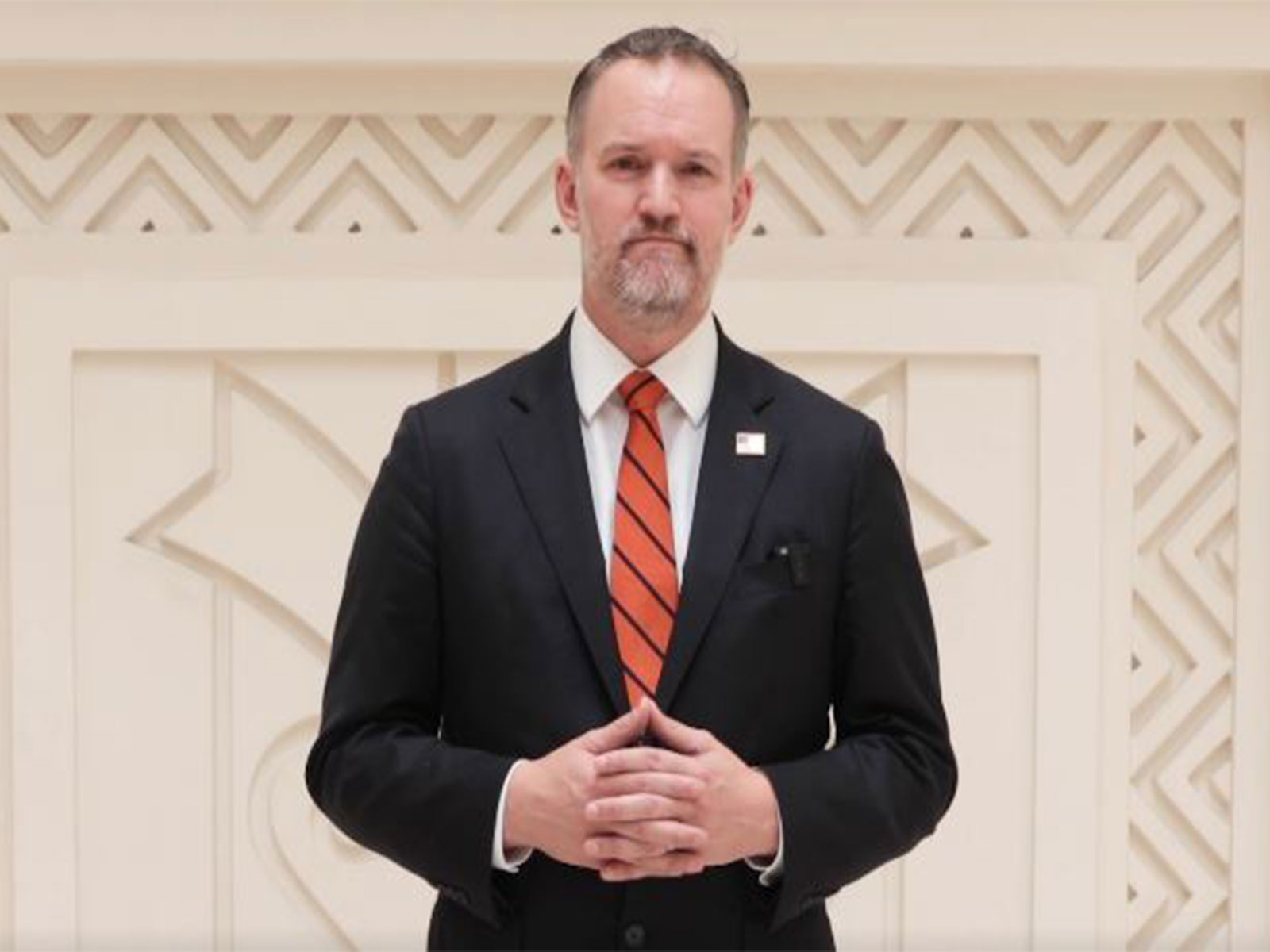 United States Trade Representative (USTR) Jamieson Greer (Photo/ Video message released by US Embassy to ANI)