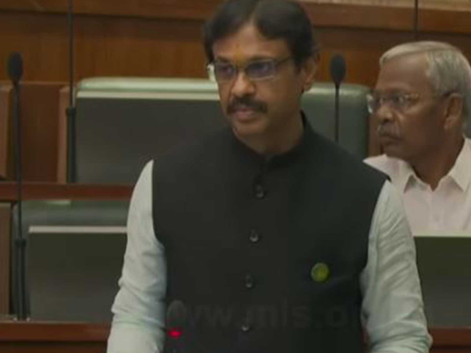 Daund BJP MLA Rahul Kul (Photo/Maharashtra Legislative Assembly's Monsoon Session)