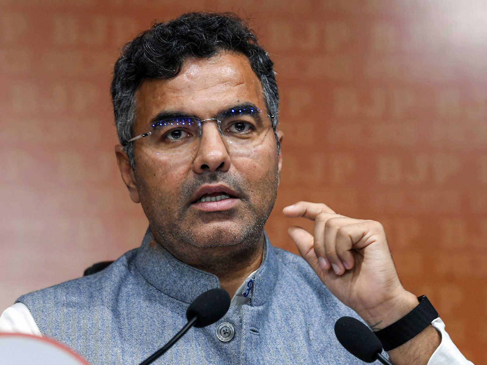 Delhi PWD Minister Parvesh Sahib Singh (File Photo/ ANI)