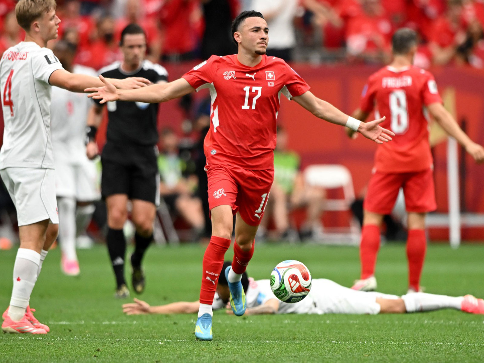 Switzerland's Ruben Vargas (Photo: IMAGN IMAGES via Reuters)