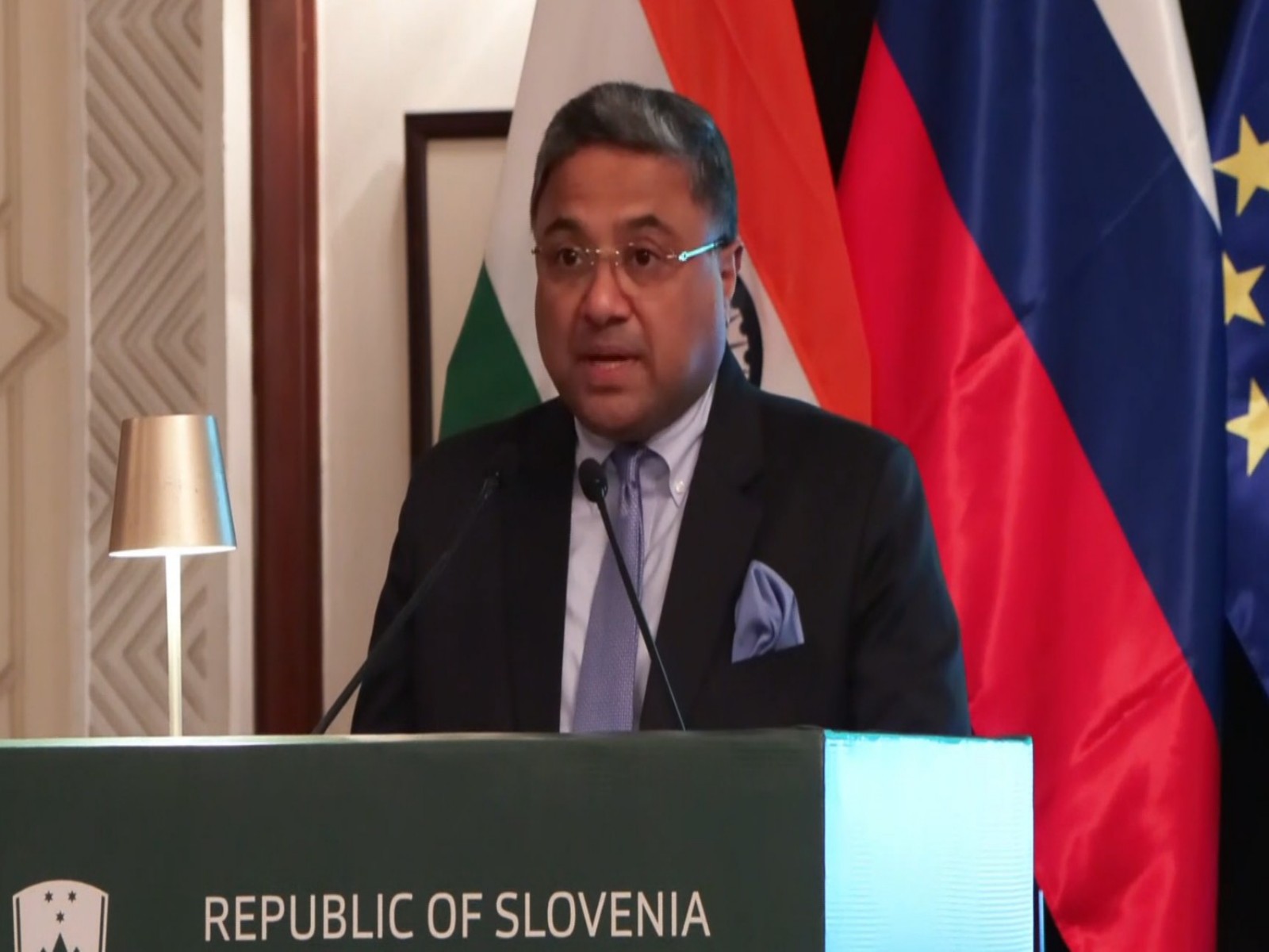 Ministry of External Affairs Secretary (West) Sibi George (Photo/ANI)