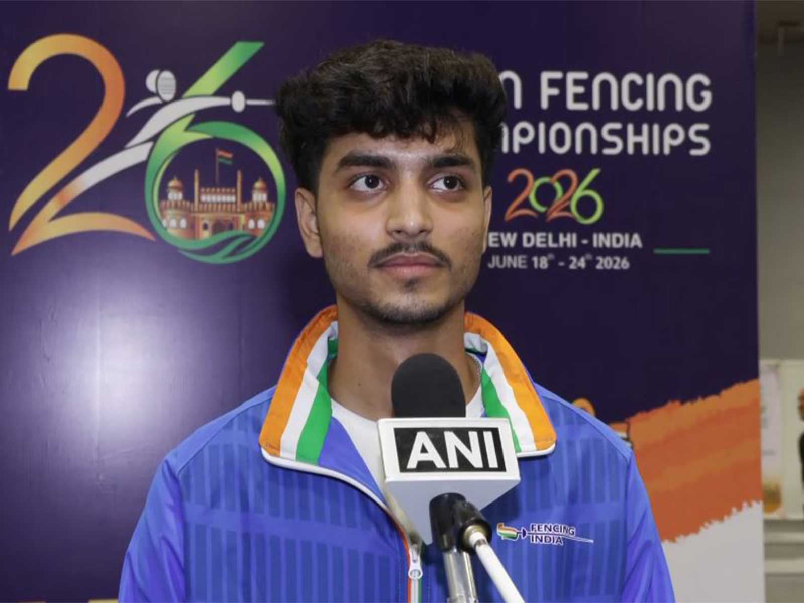 Indian Fencer Tejas Manoj Patil