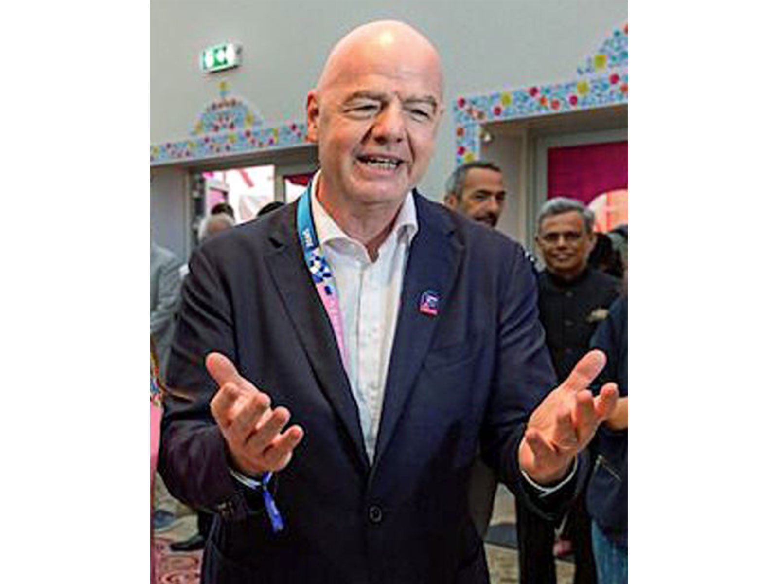 FIFA President Gianni Infantino. (File Photo: ANI)