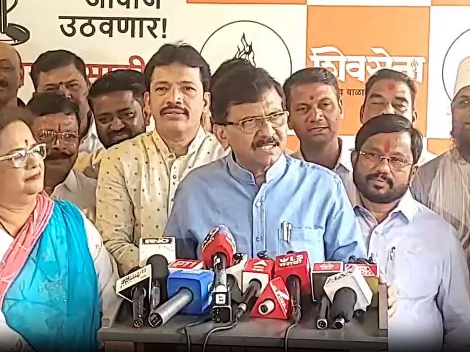 Shiv Sena (UBT) MP Sanjay Raut (Photo/ANI)