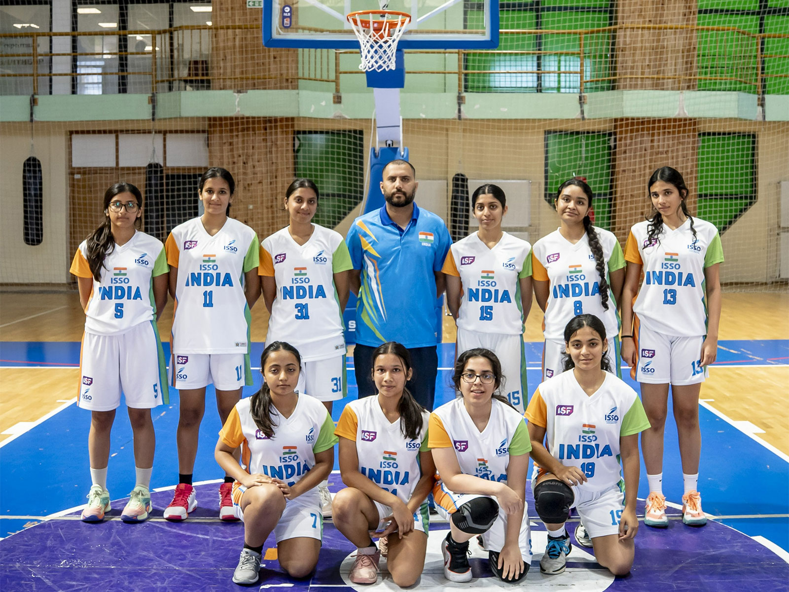 ISSO India basketball team (Photo: ISF)