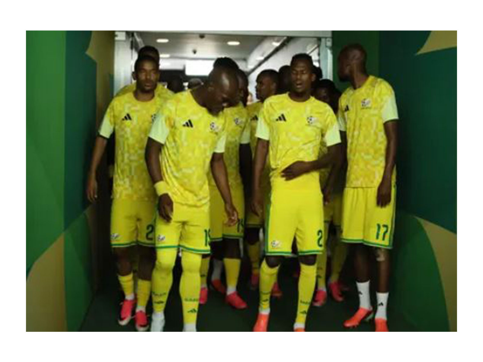 South African team. (Photo: @bafanabafanaofficial Instagram)