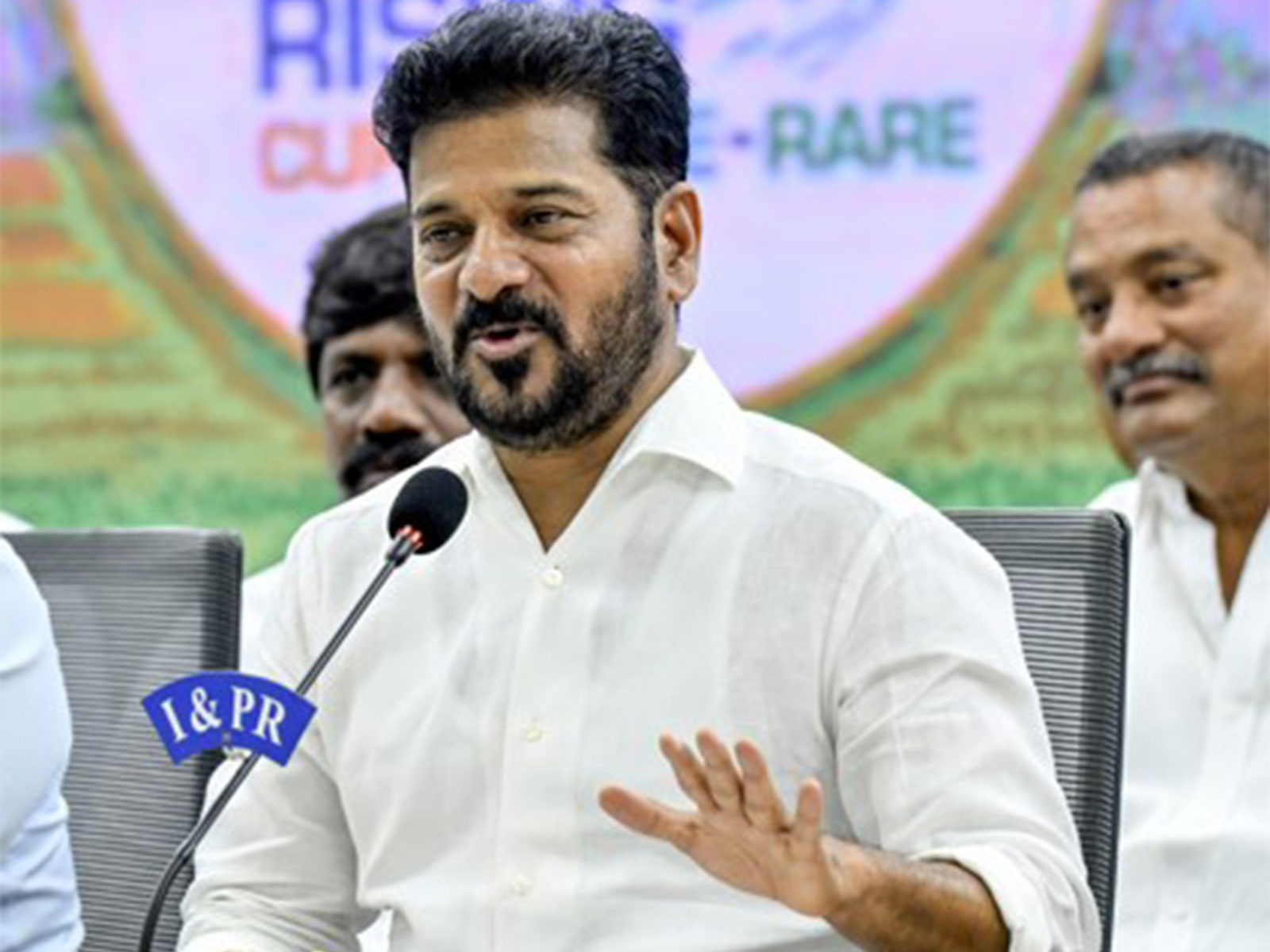 Telangana Chief Minister, Revanth Redy. (File photo/ANI)