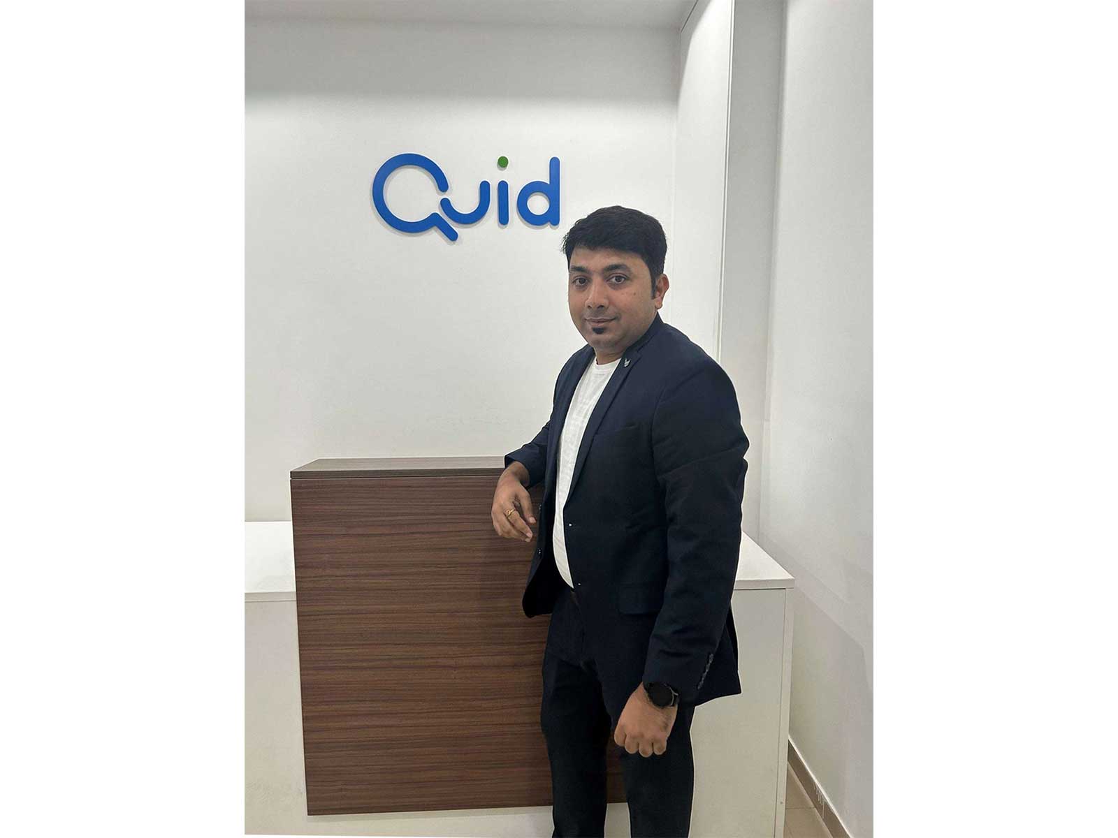 Jitesh Shah, Founder of Quid (Image/Quid)