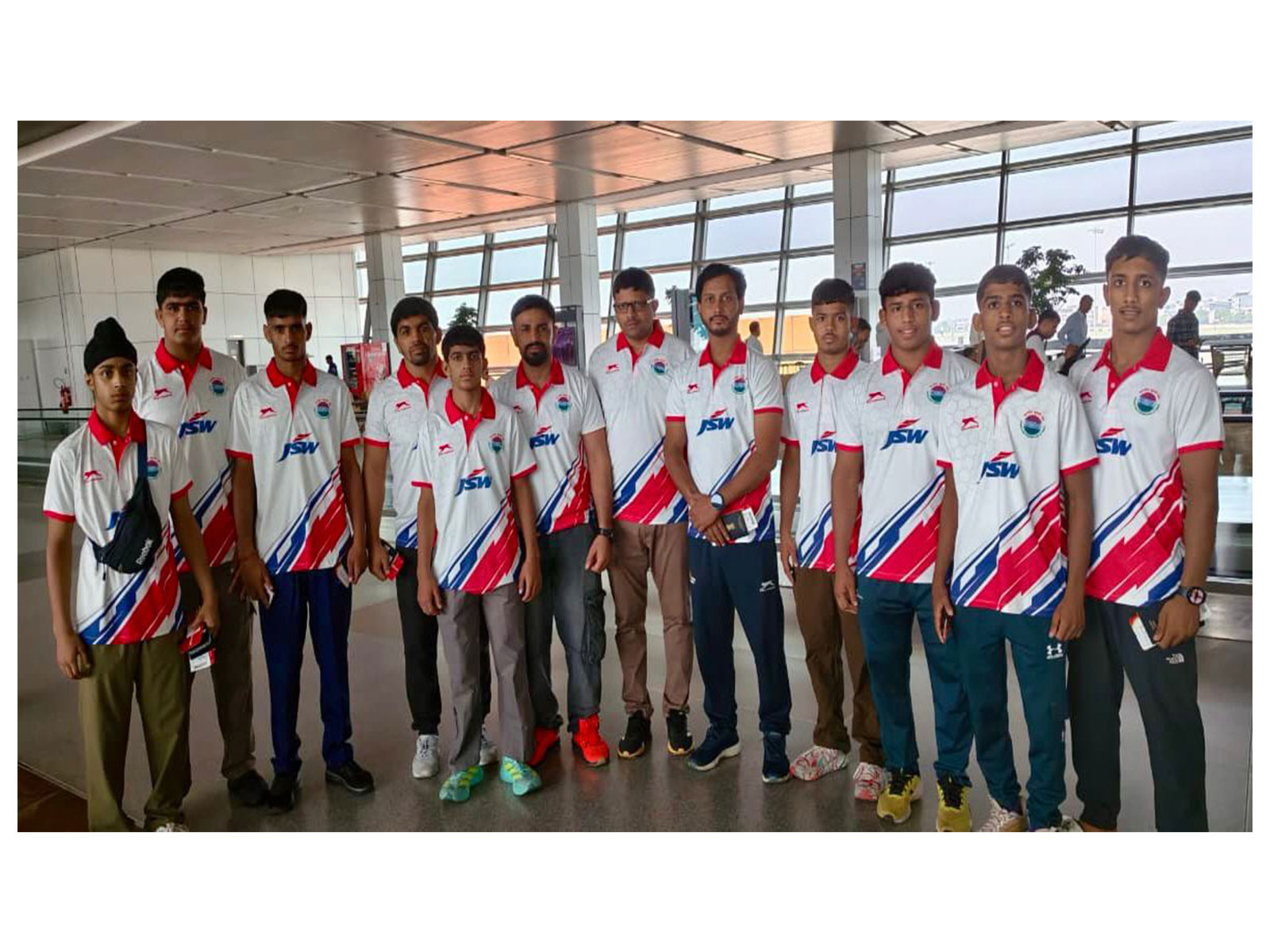 Members of Indian contingent for the competition. (Photo: WFI)