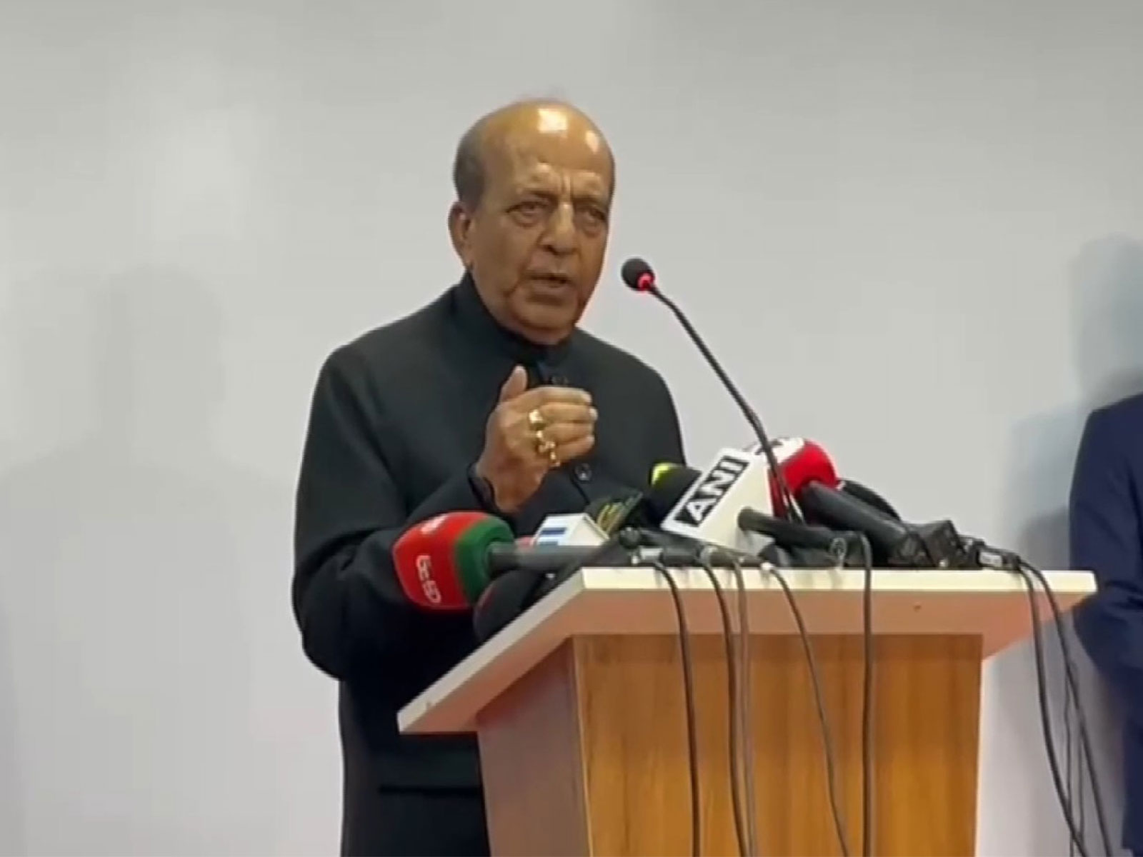 India's newly appointed High Commissioner to Bangladesh Dinesh Trivedi (File photo/ANI)