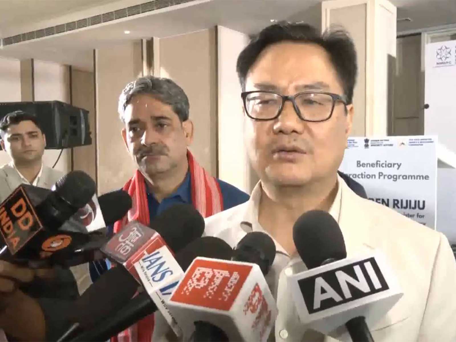 Union Minister Kiren Rijiju (Photo/ANI)