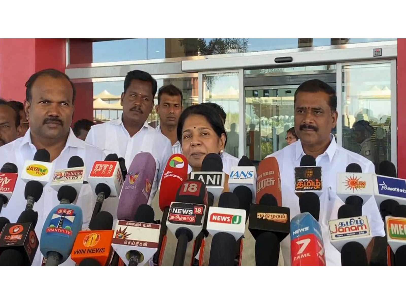 DMK MP Kanimozhi Karunanidhi (Photo/ANI)