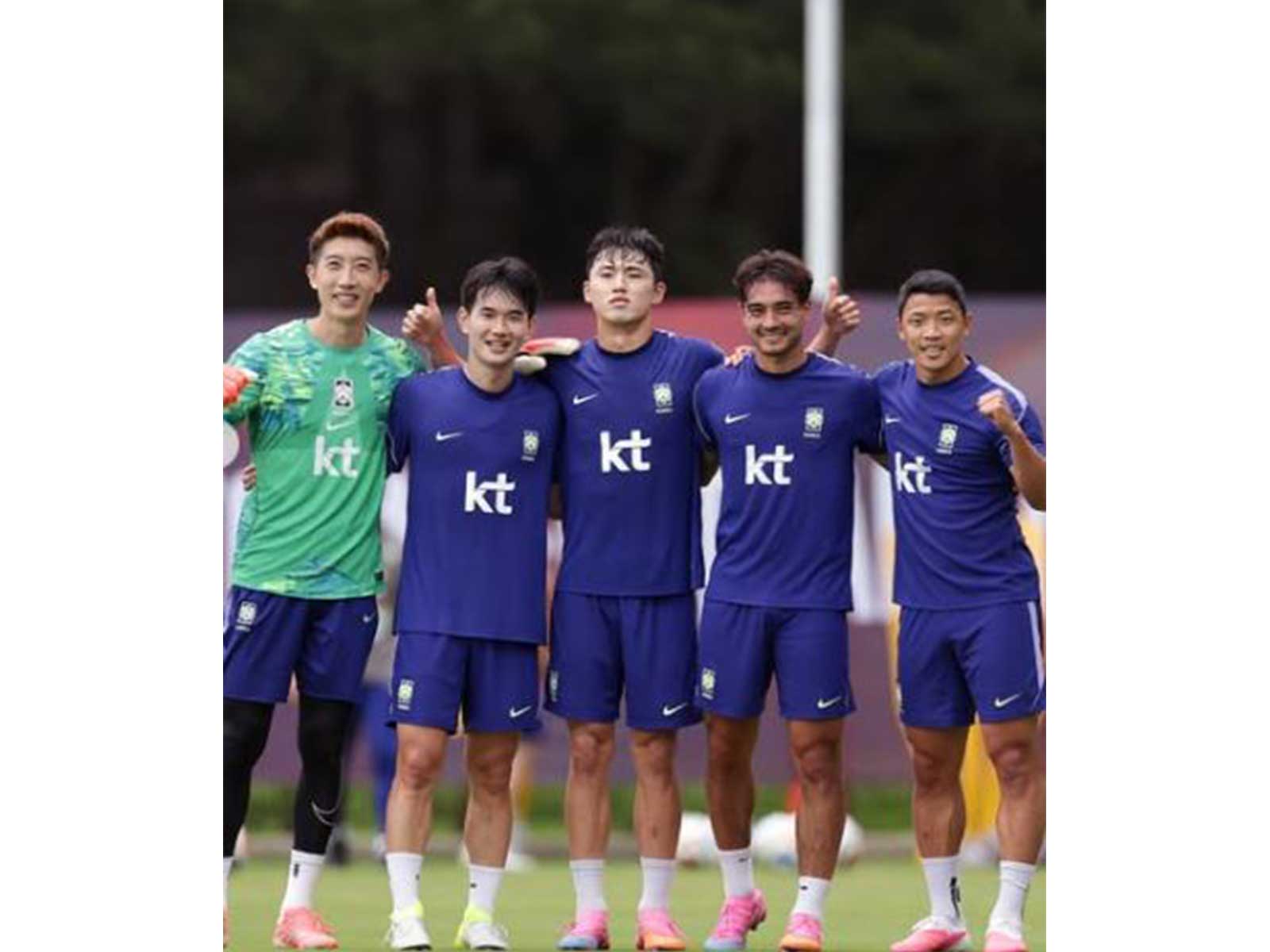 South Korea team (Photo: @thekfa Instagram)