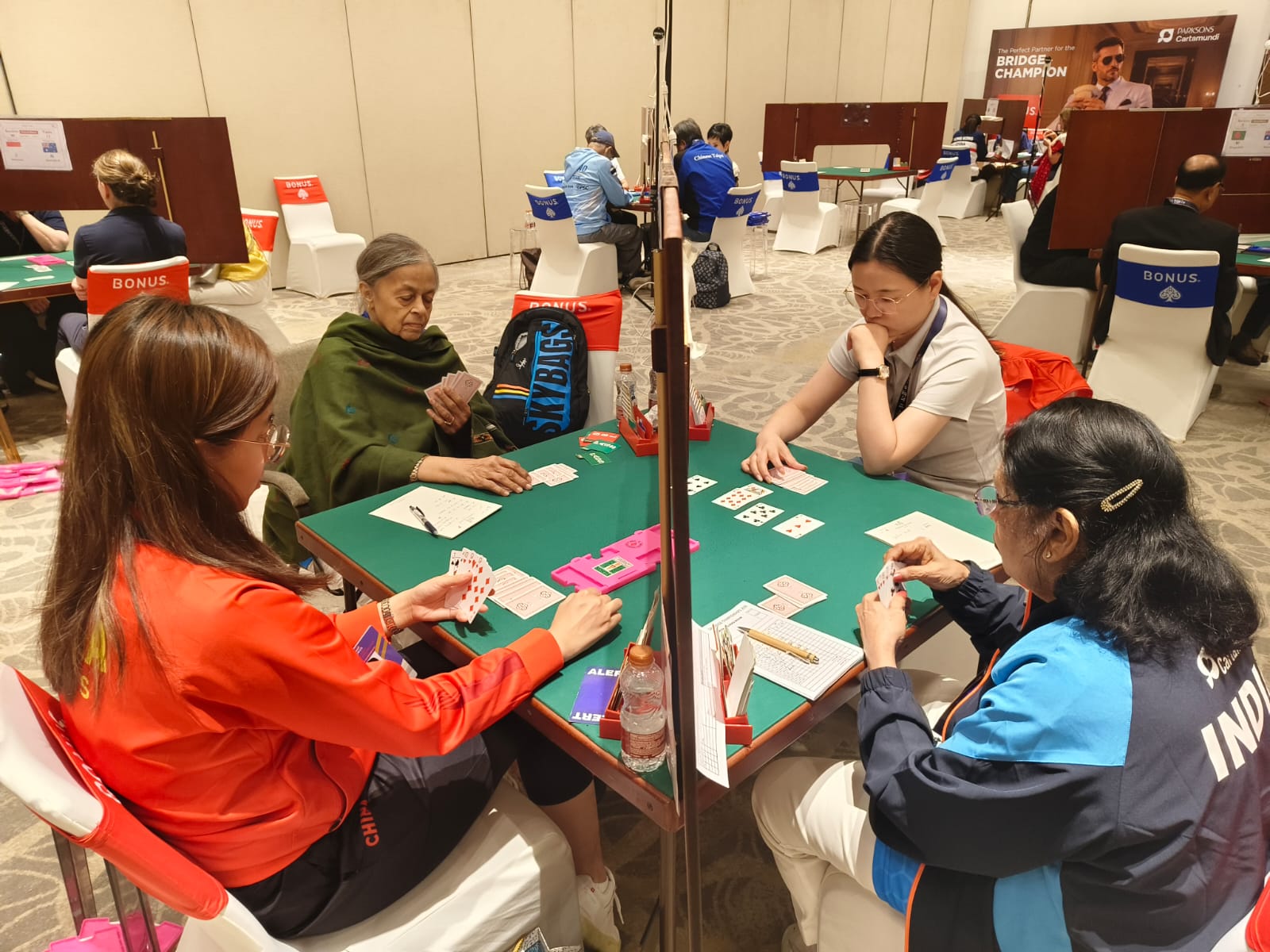 5th Bonus Asia Cup Bridge Championships (Photo: Bridge Federation of India)