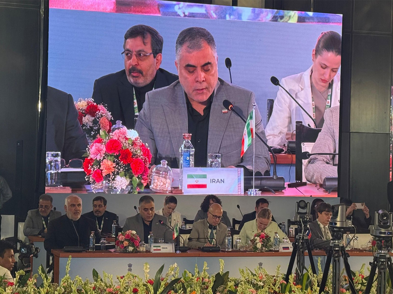 Mohsen Paknejad, Minister of Petroleum of Iran (Photo: X@Iran_in_India)