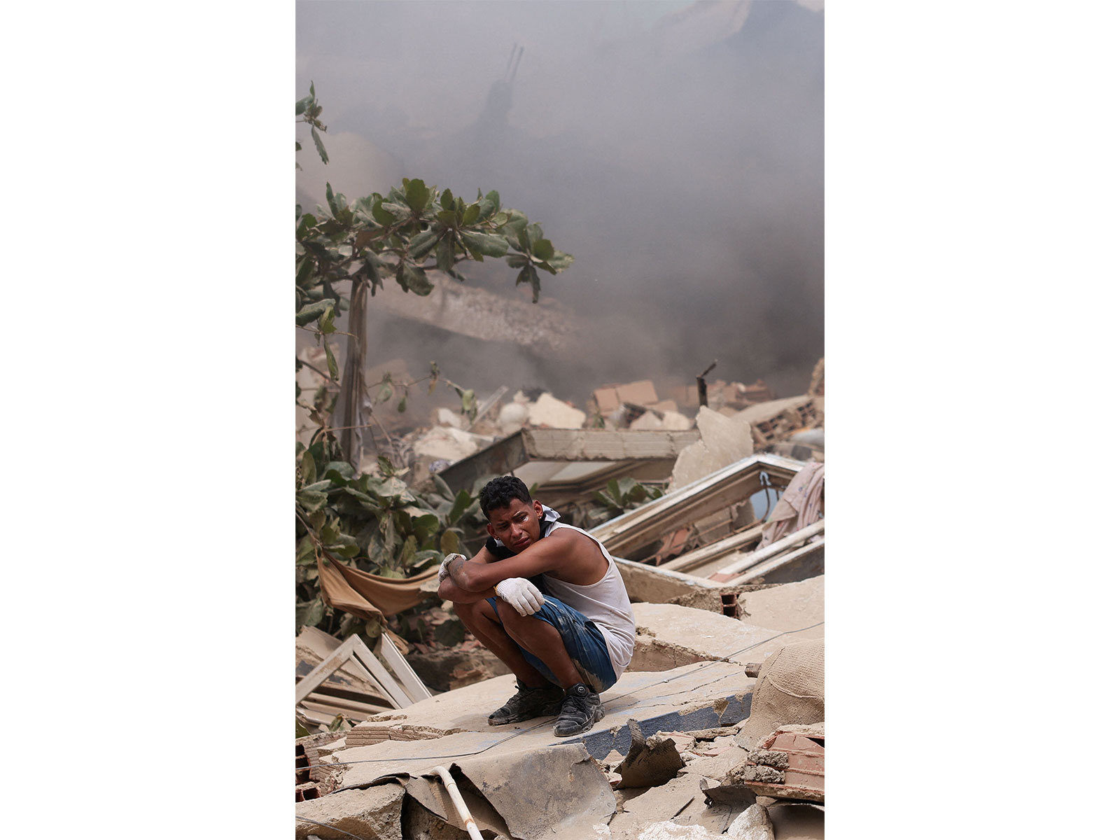 Aftermath of earthquakes in Venezuela (Photo/Reuters)