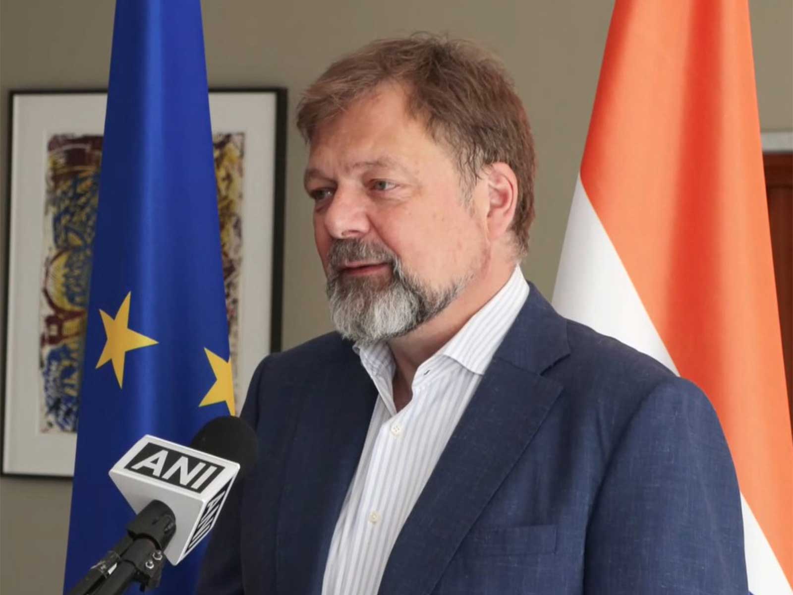 German Ambassador to India Philipp Ackermann (Photo/ANI)
