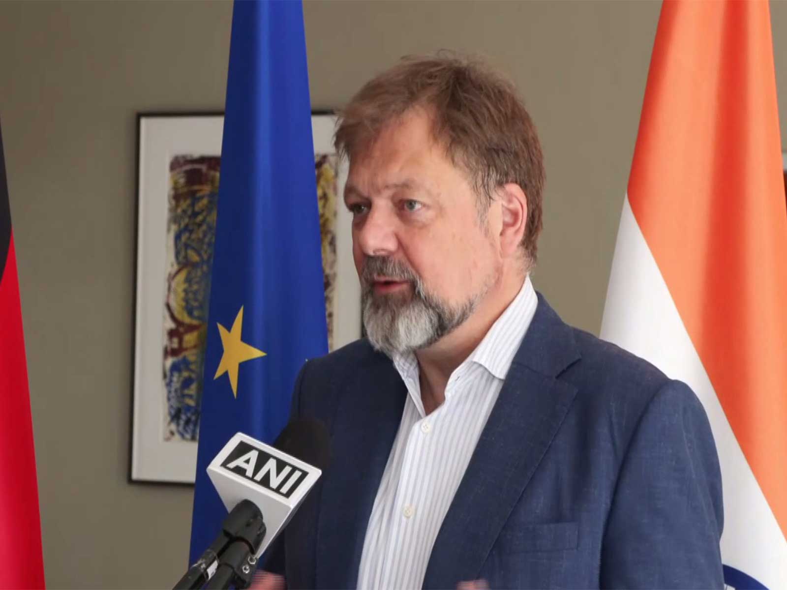 German Ambassador to India Philipp Ackermann (Photo/ANI)